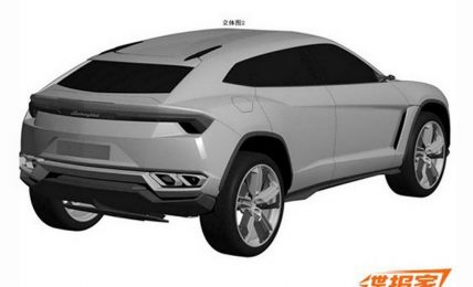 Lamborghini Urus Patent Drawing 03