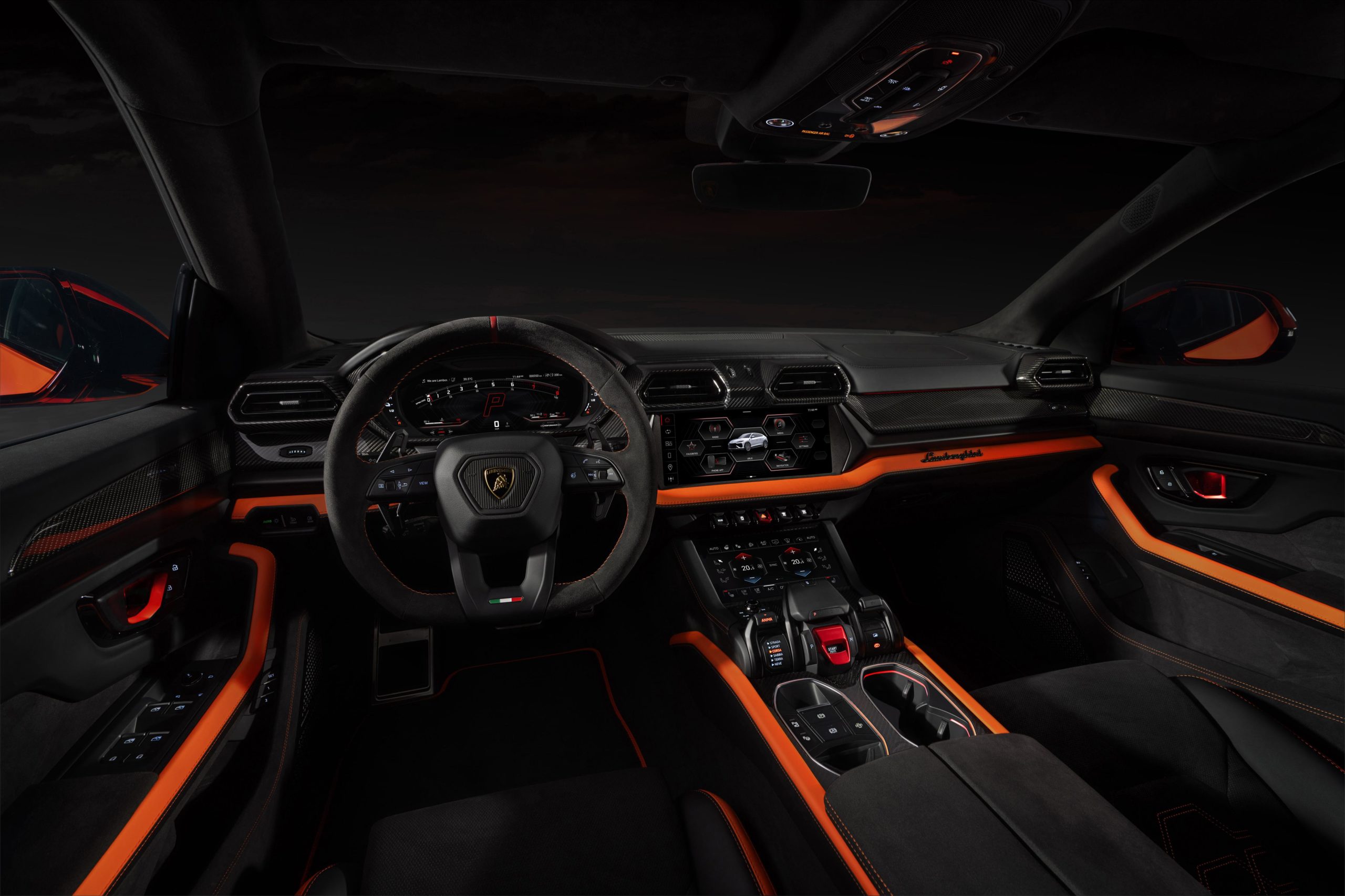 Lamborghini Urus SE Dashboard