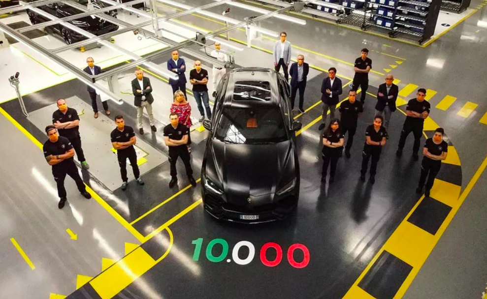 Lamborgini Urus Production