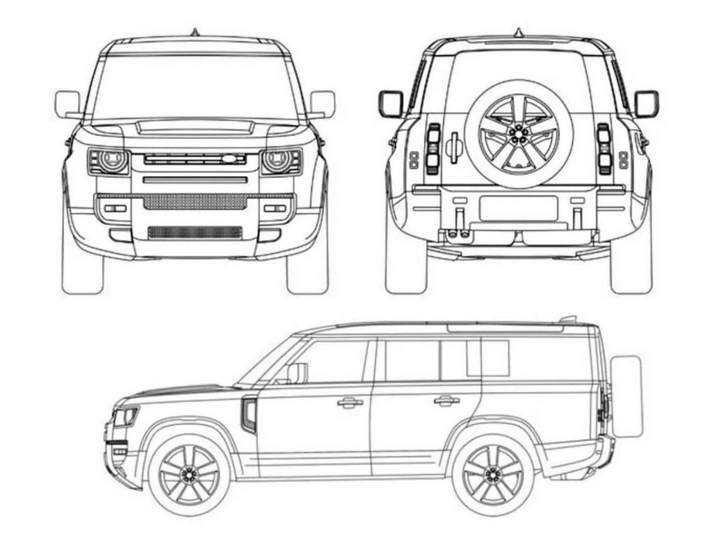 Land Rover Defender 130 Patent