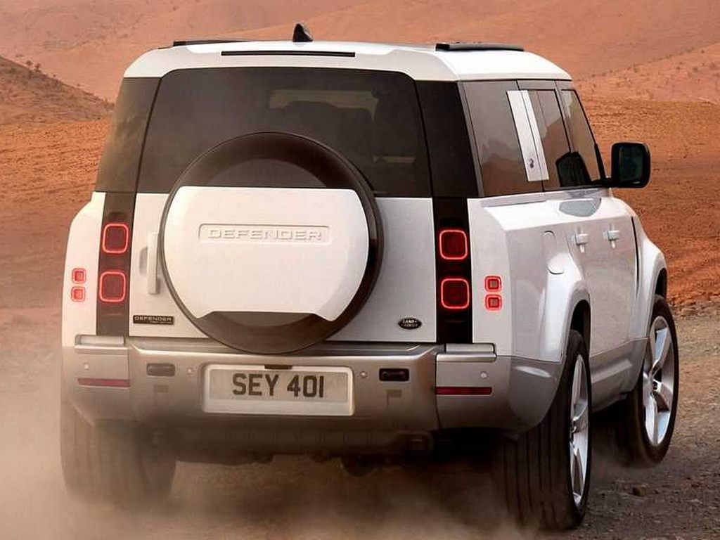 Land Rover Defender 130 Unveiled Rear