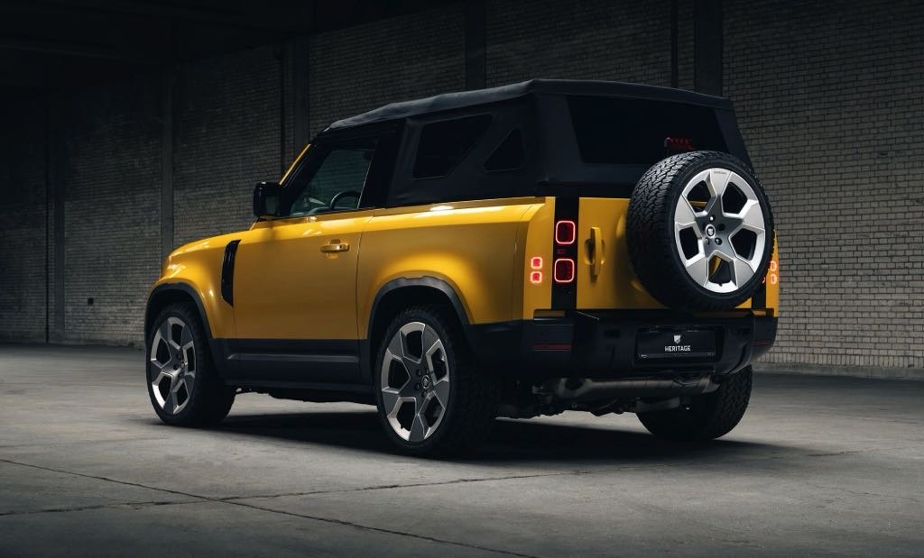 Land Rover Defender Convertible Rear