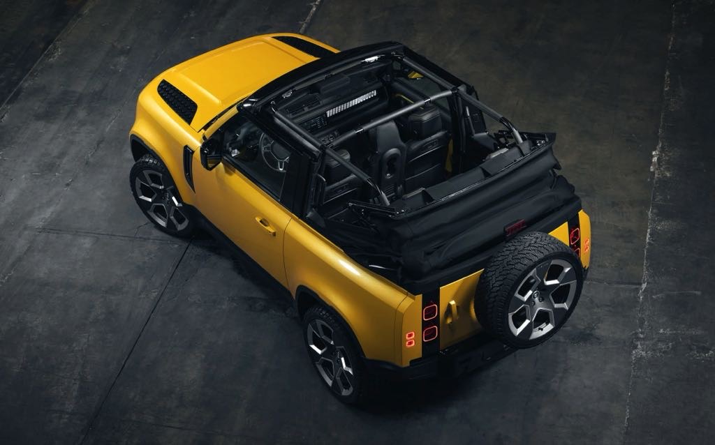 Land Rover Defender Convertible Top