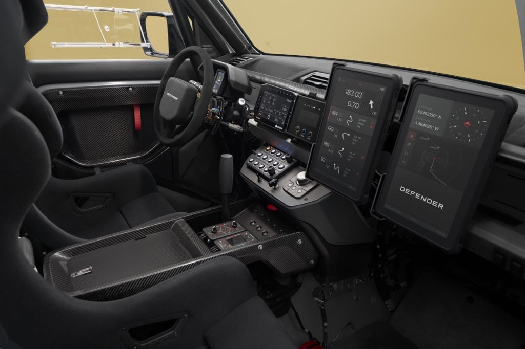 Land Rover Defender Dakar D7X-R Interior
