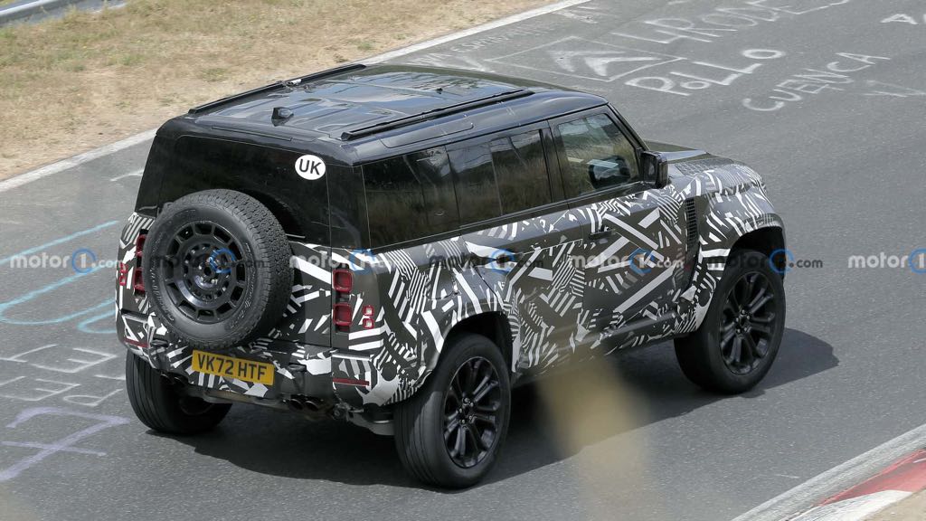 Land Rover Defender SVX Test Mule