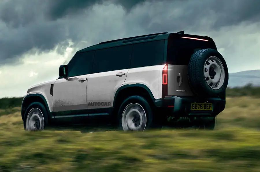 Land Rover Defender Sport Rendering