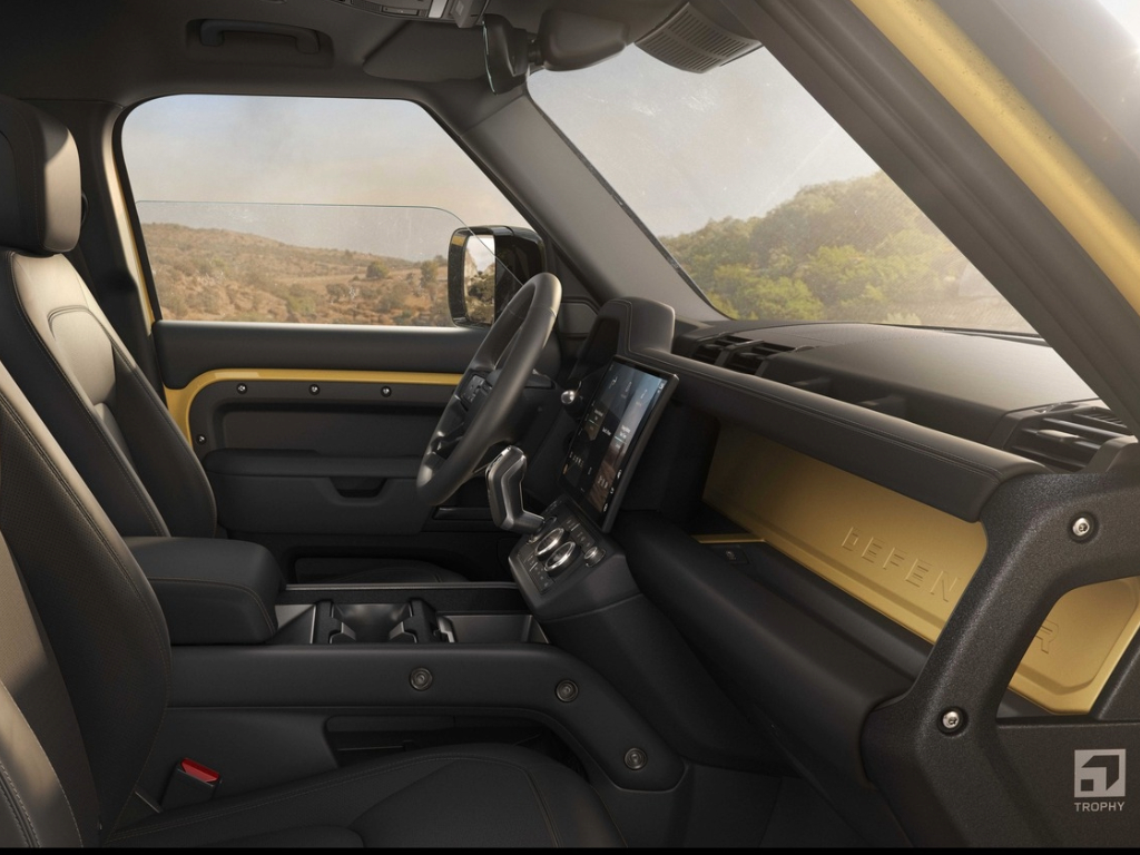 Land Rover Defender Trophy Edition interior