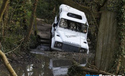 Land Rover Defender Water Wading