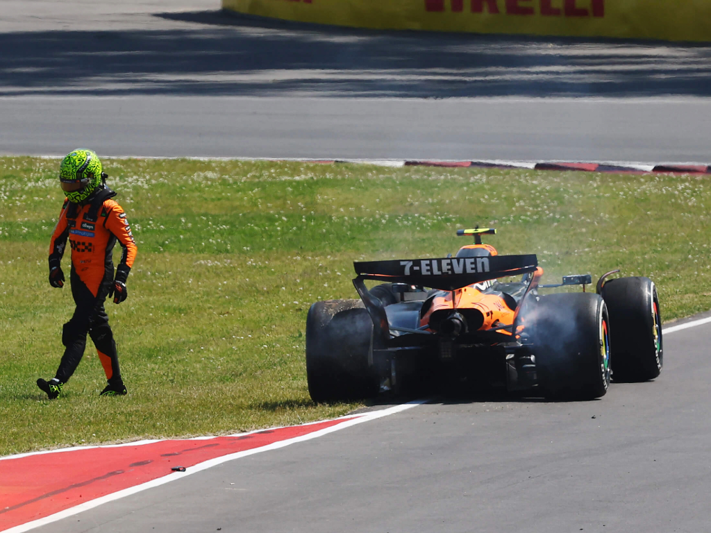 Lando Norris Retirement Canada GP