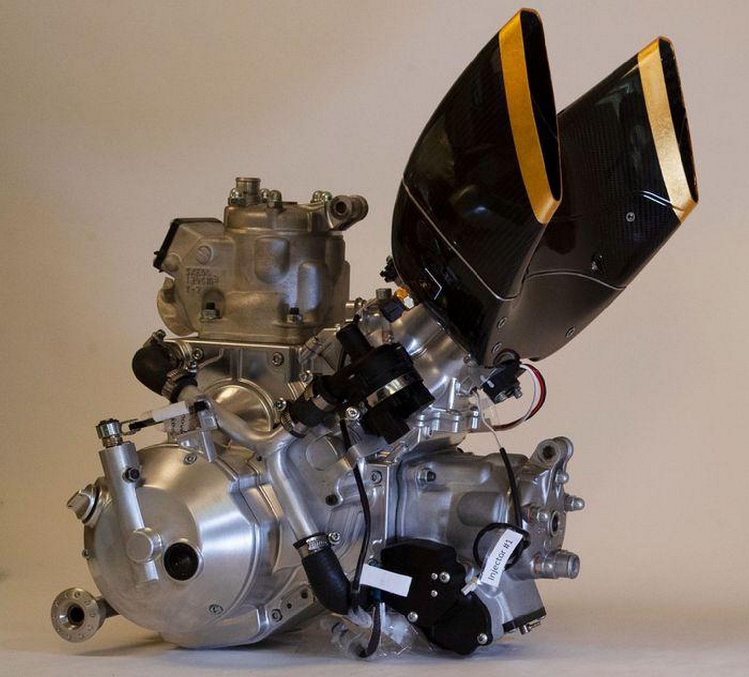 Langen 2-Stroke Cafe Racer Engine