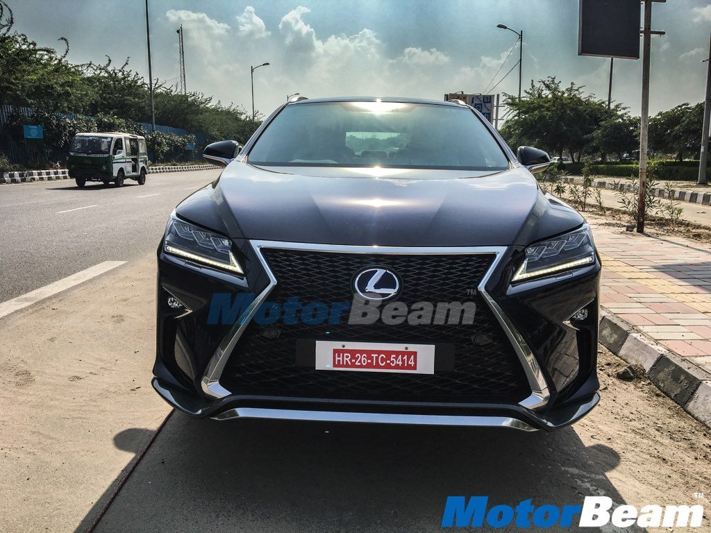 Lexus RX 450h Front Spied