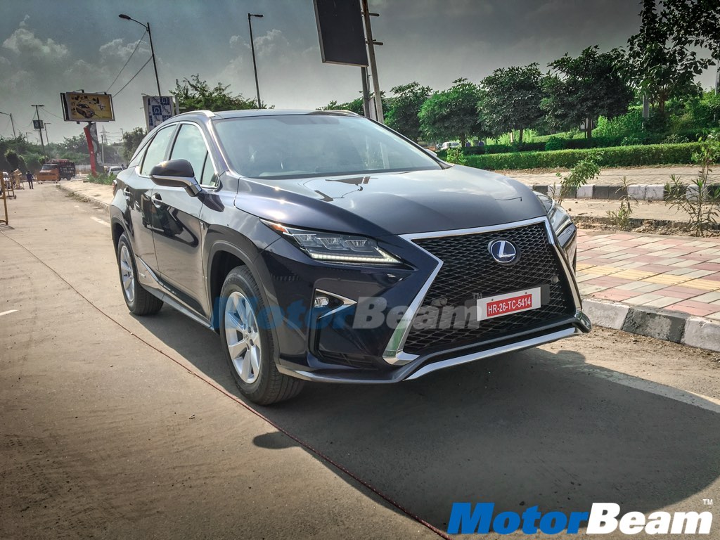 Lexus RX 450h Spied