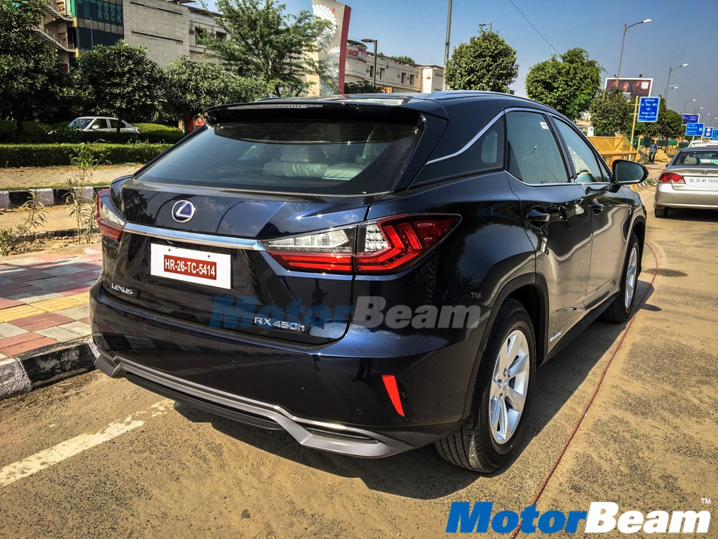 Lexus RX 450h Spied In India