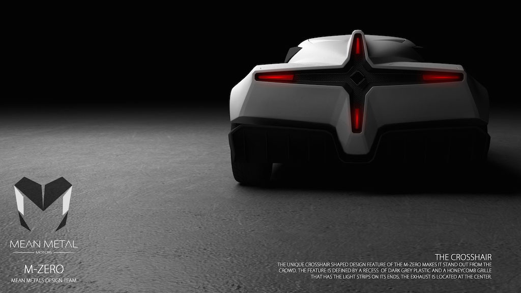M-Zero Supercar Rear