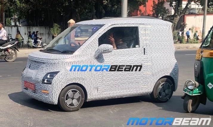 MG Air EV Spied