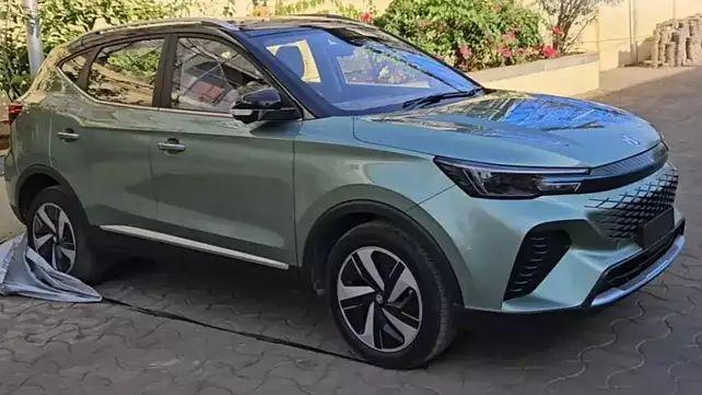 MG Astor Facelift Leaked Front Profile