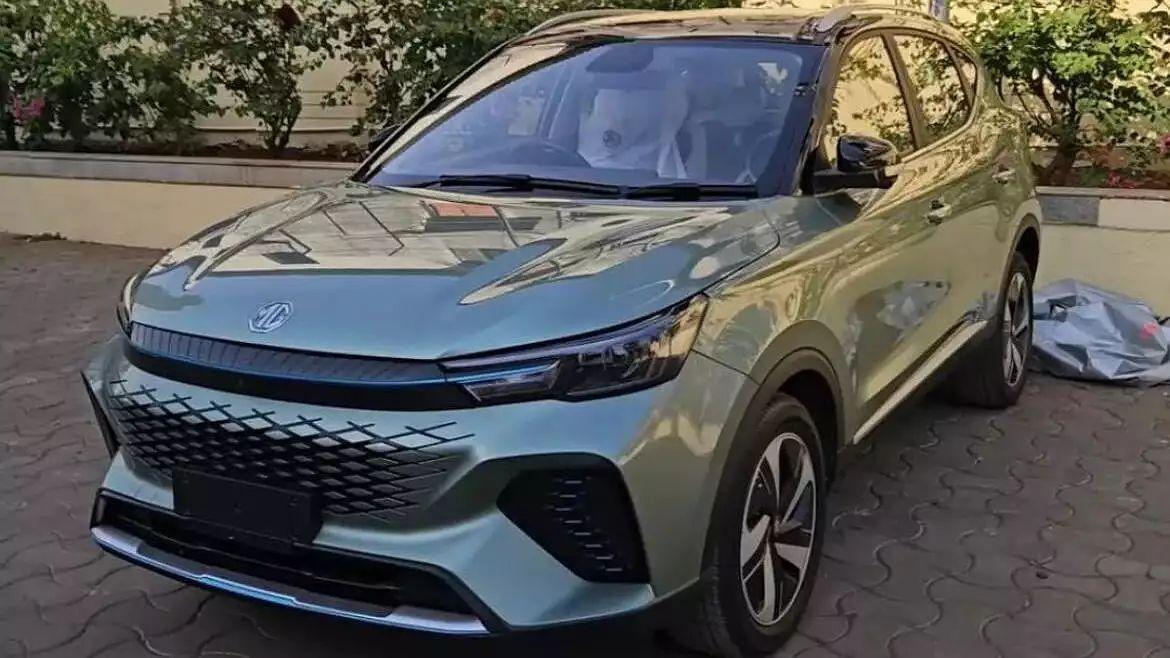 MG Astor Facelift Leaked Front