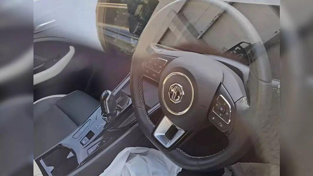 MG Astor Facelift Leaked Interior