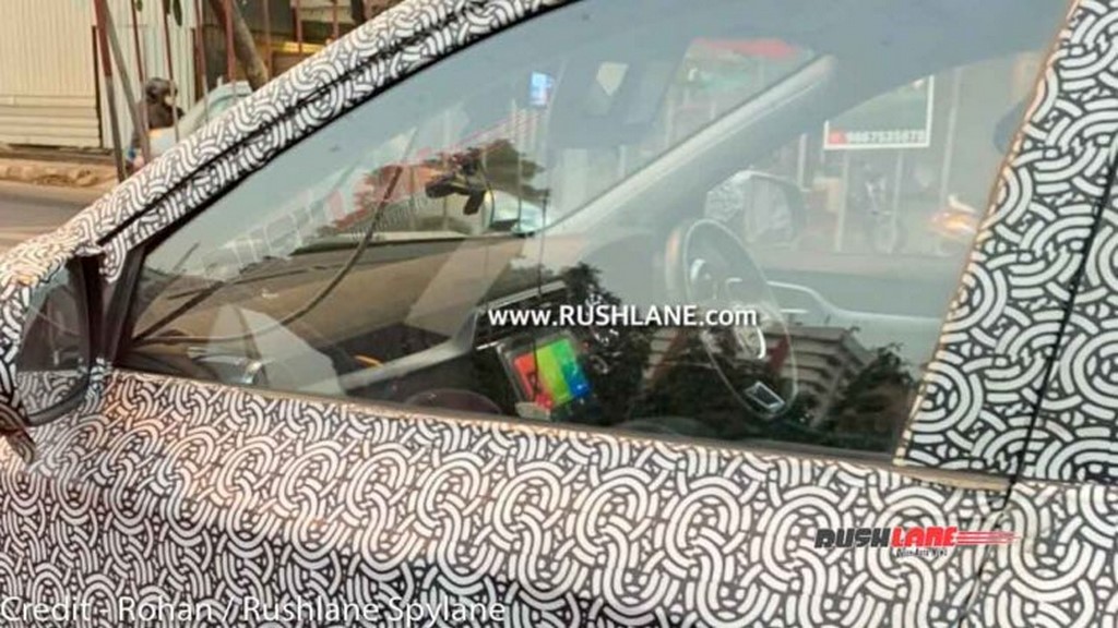 MG Astor Interior Spied