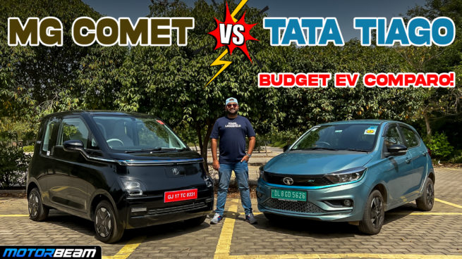 MG Comet Vs Tata Tiago