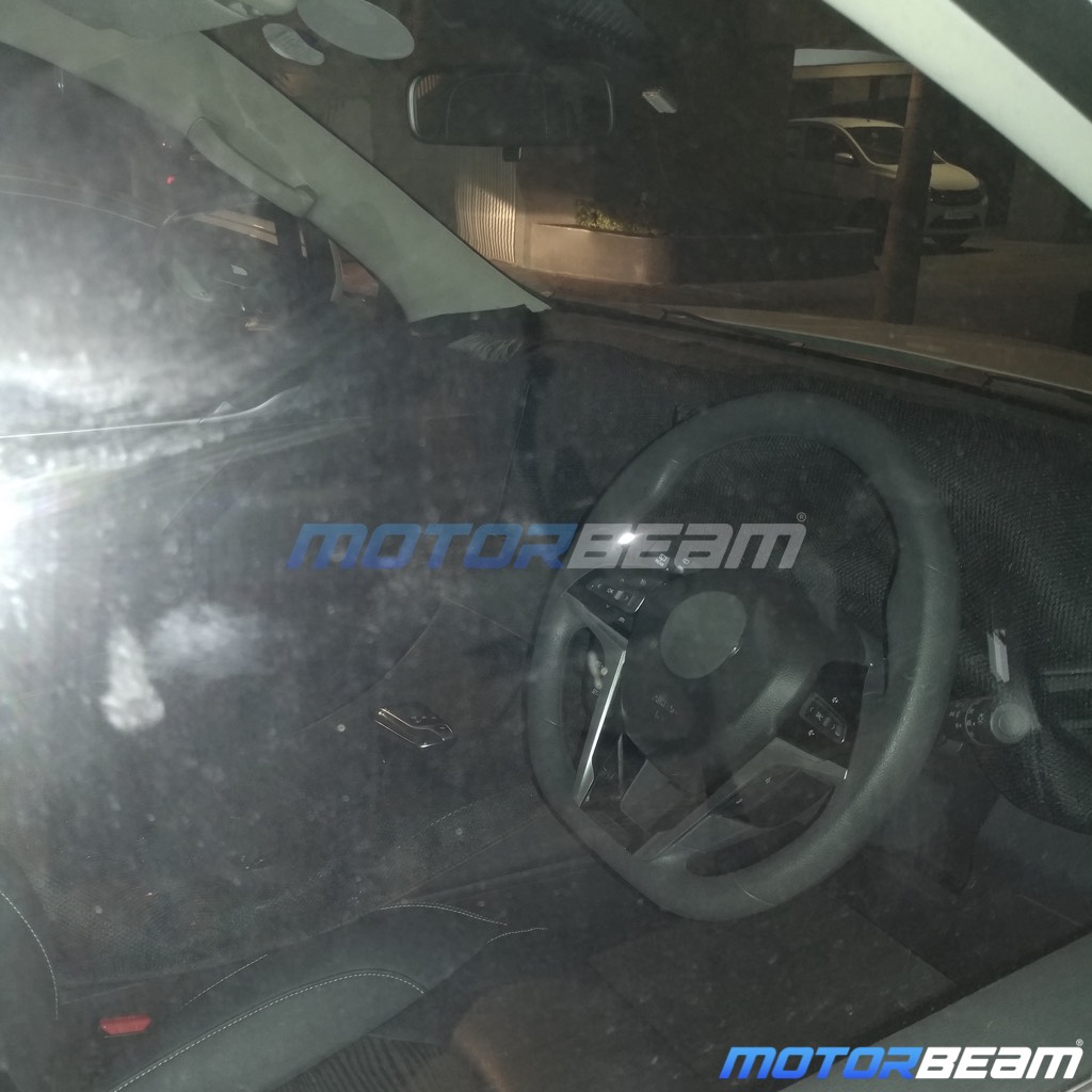 MG Gloster Interior Spied