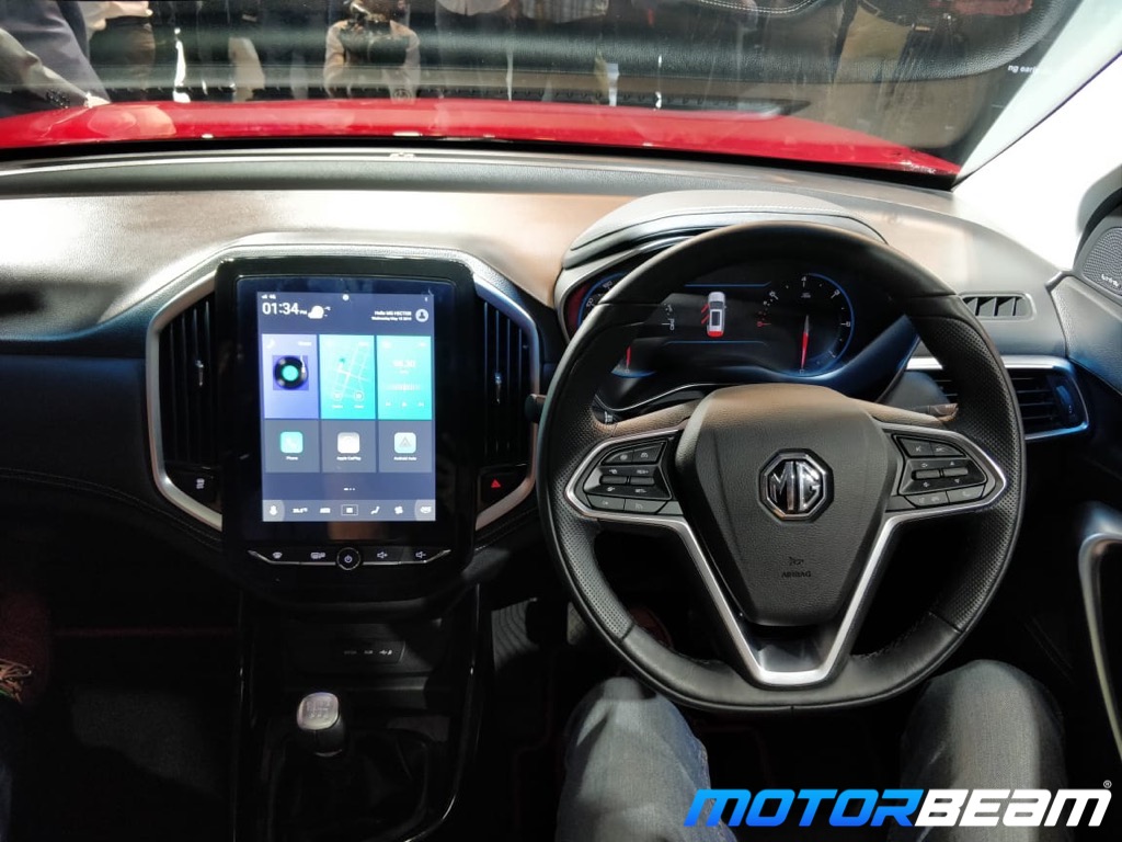 MG Hector Dashboard
