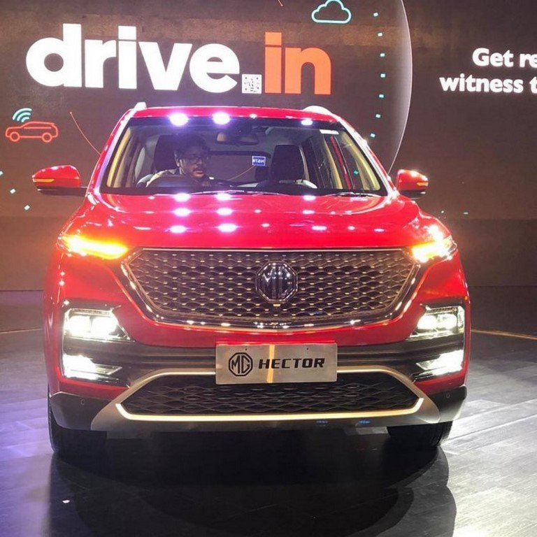 MG Hector Front