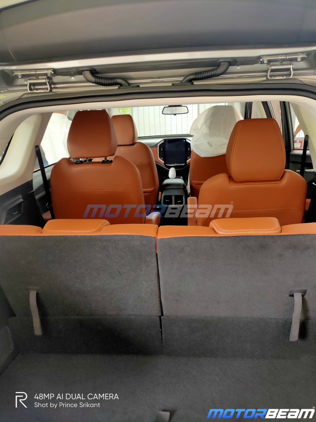 MG Hector Plus Boot Space