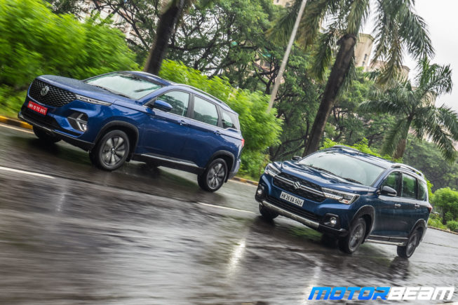 MG Hector Plus vs Maruti XL6