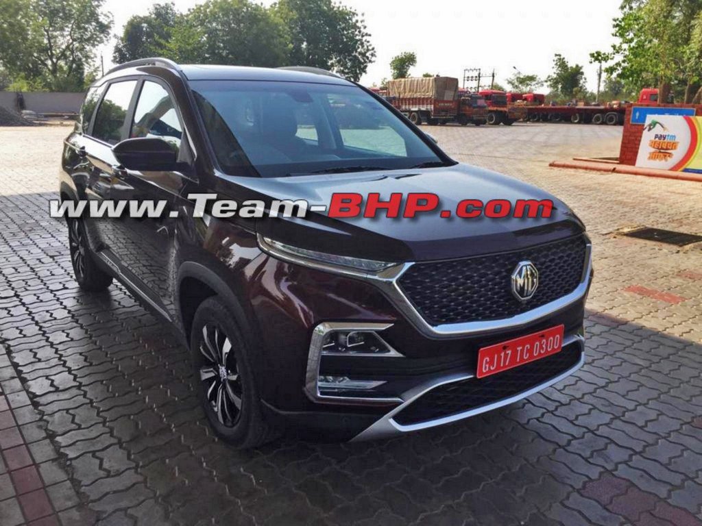 MG Hector SUV Undisguised