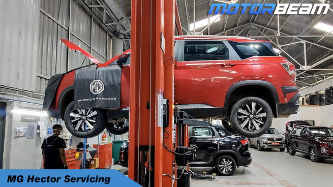 MG Hector Servicing