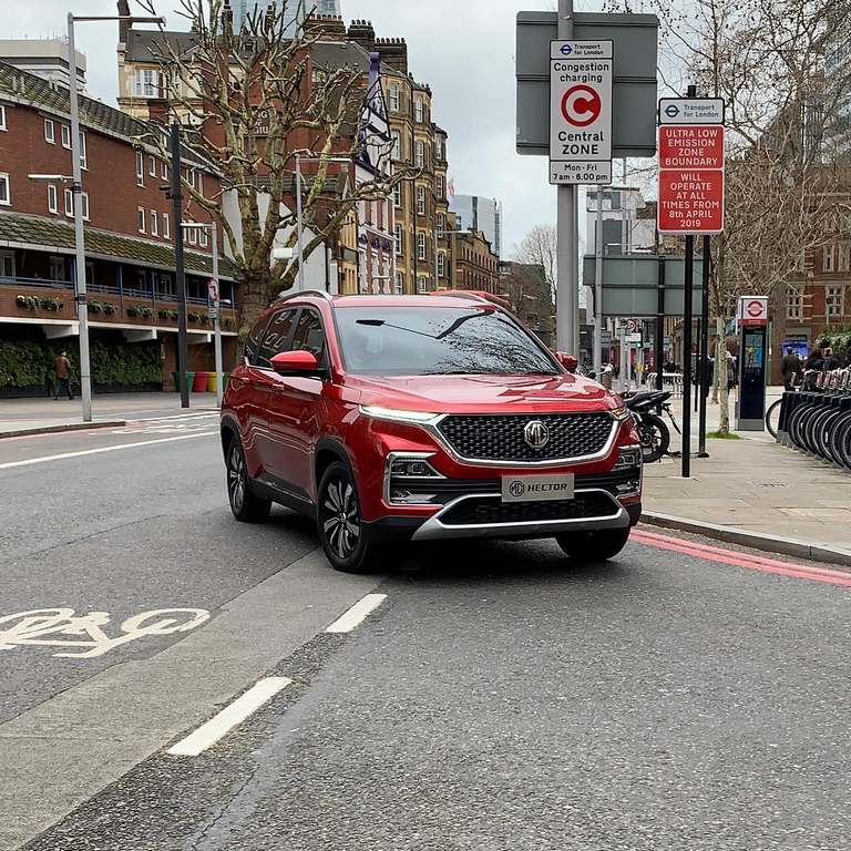 MG Hector Spied