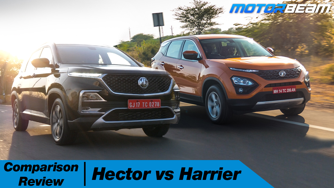 MG Hector vs Tata Harrier