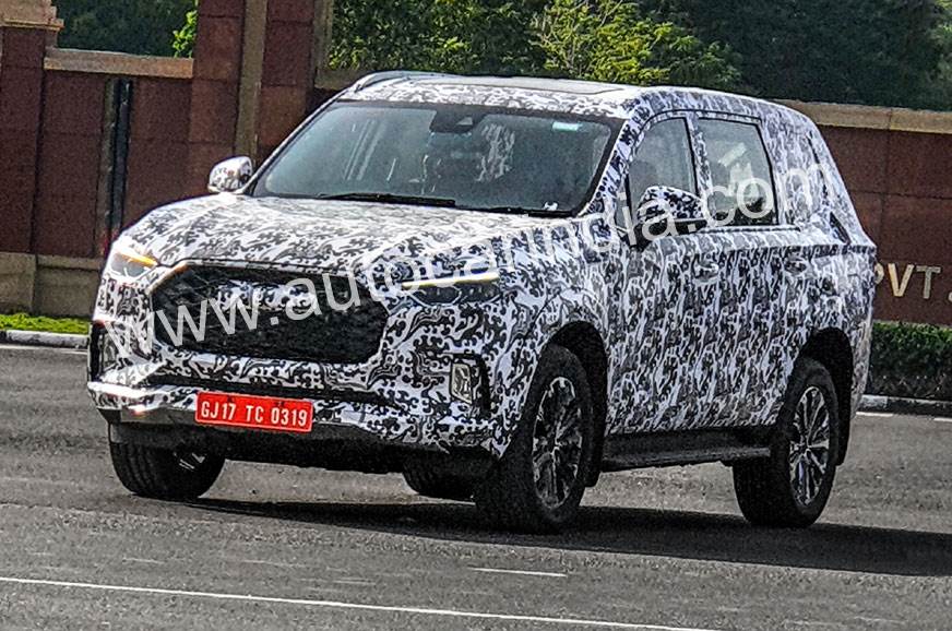 MG Maxus D90 SUV Spied