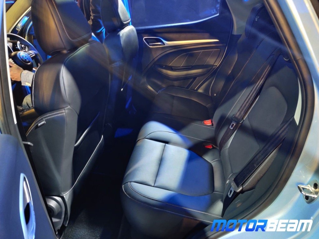 MG ZS EV Rear Seat