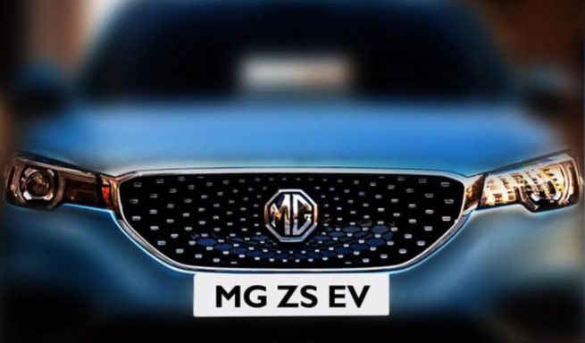 MG ZS EV Teased
