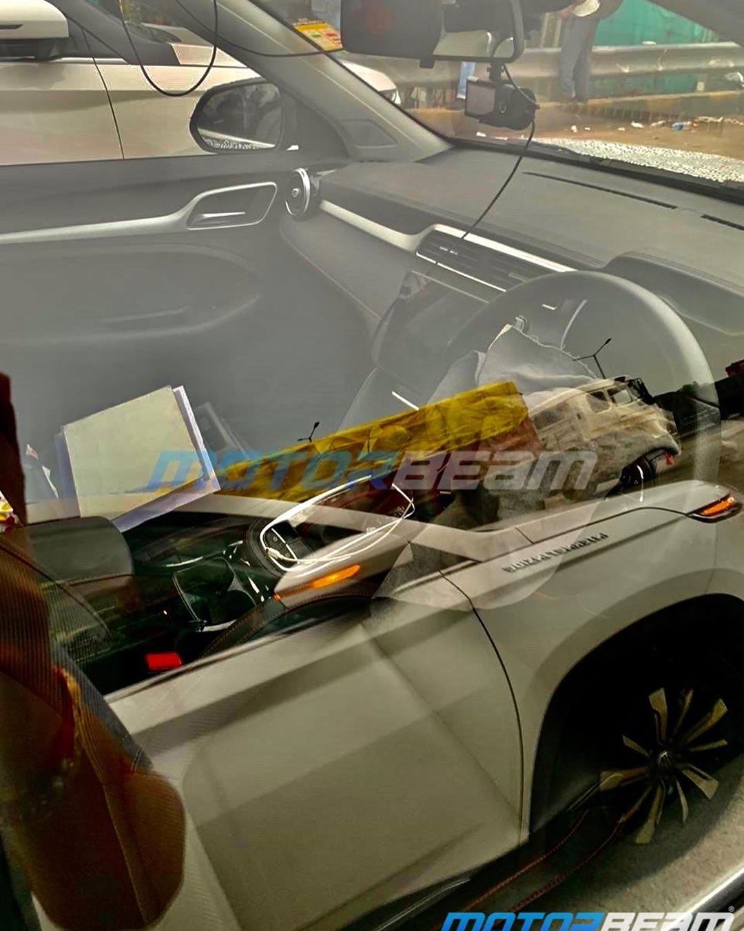 MG ZS Petrol Spied Interior