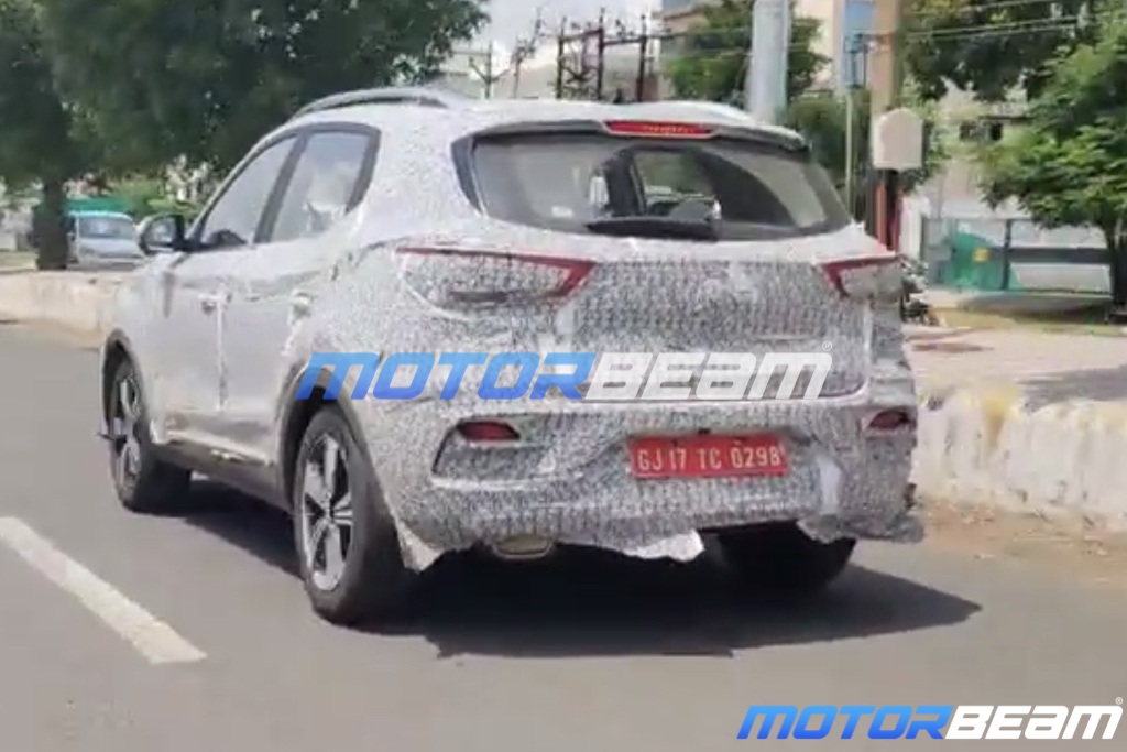 MG ZS Petrol Spotted