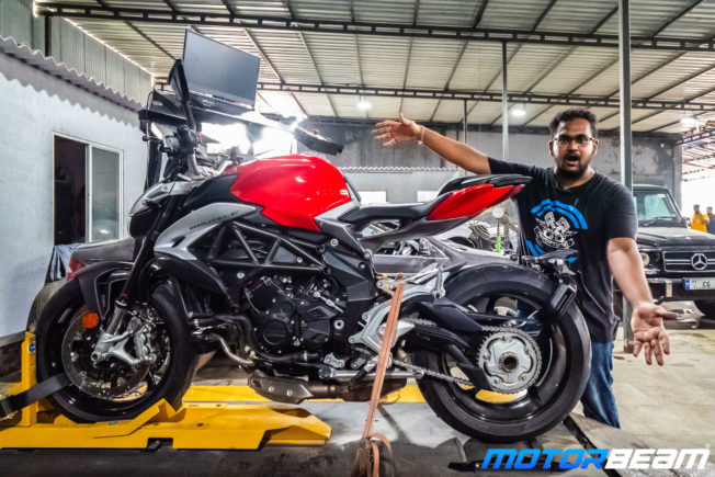 MV Agusta Brutale 800 Dyno