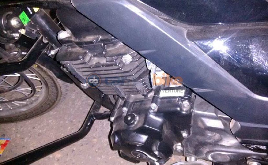 Mahindra 155cc Engine Spy Shot
