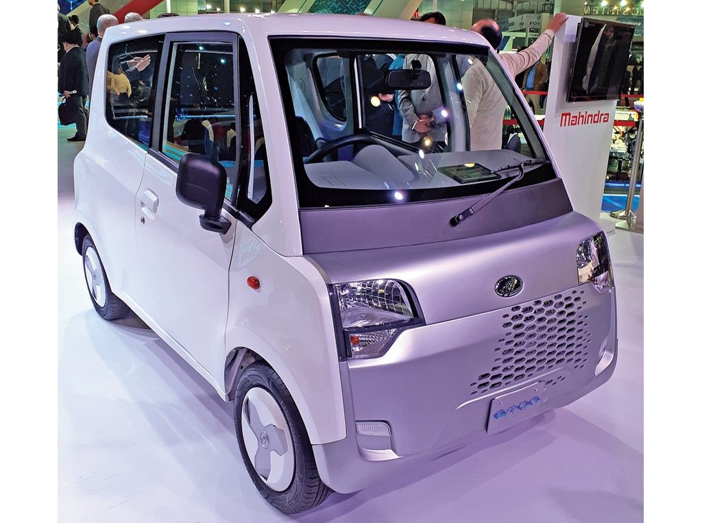 Mahindra Atom EV Spotted Concept