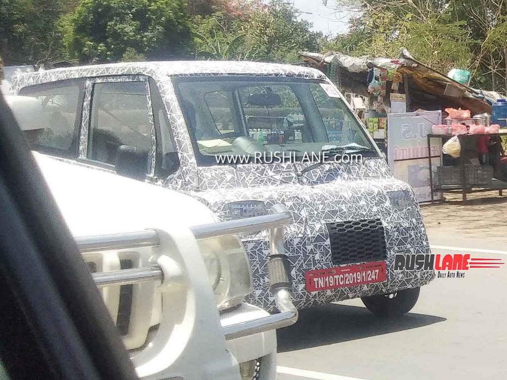 Mahindra Atom EV Spotted Front