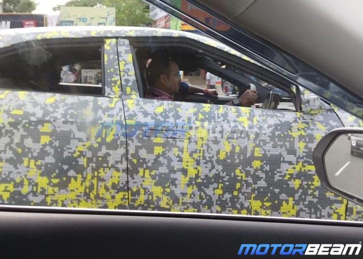 Mahindra BE 05 Interior Spied