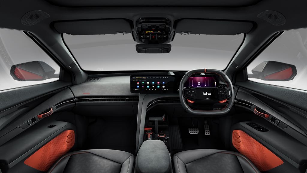 Mahindra BE 6 Formula E Edition Dashboard