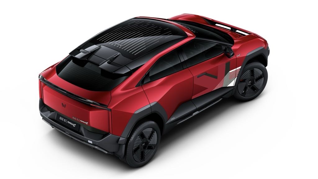 Mahindra BE 6 Formula E Edition Rear