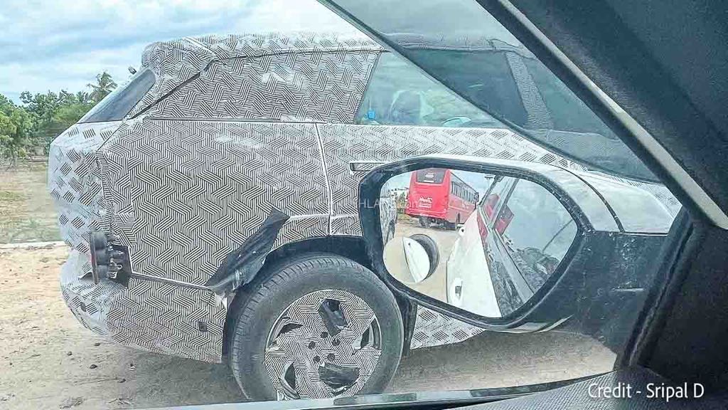 Mahindra BE 7 Spied Testing