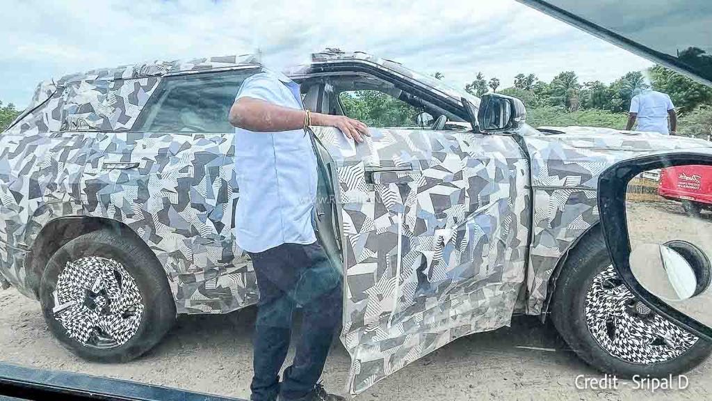 Mahindra BE 7 Spotted Testing