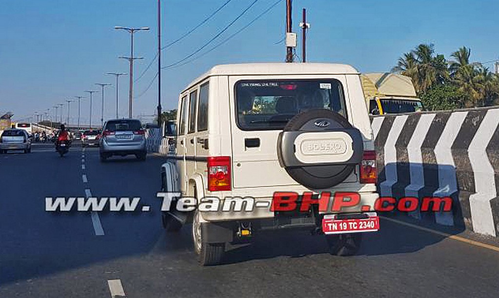 Mahindra Bolero BS6 Spotted