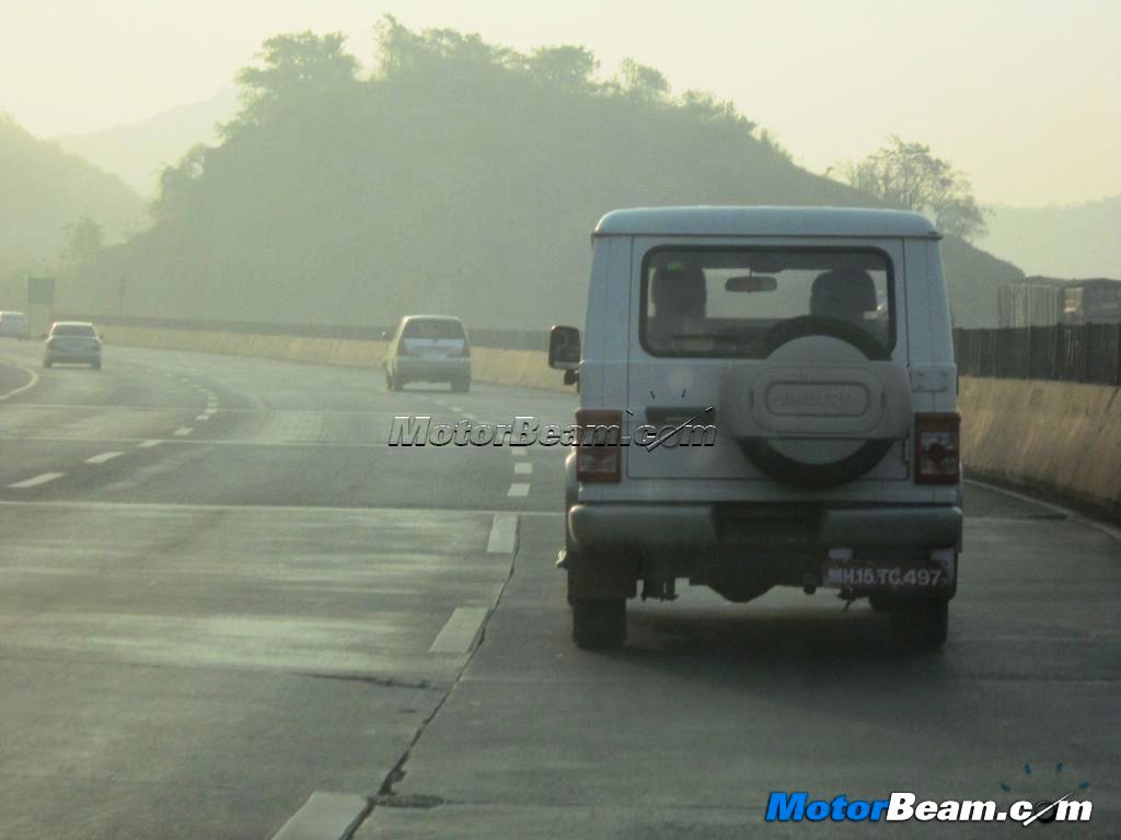 Mahindra Bolero Expressway testing