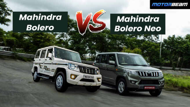 Mahindra Bolero Neo vs Original Bolero